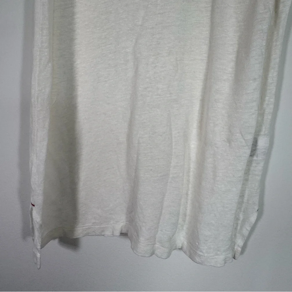 Uniqlo x Ines De La Fressange 100% Linen Sleeveless Tank Top Cover Up Size M